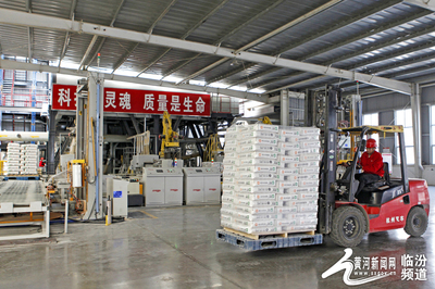 山西襄汾建材企业全力冲刺首季“开门红” 特种设备销售助力产业升级